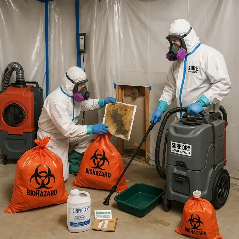 Contaminated Water Handling Protocols process in Shamrock, TX