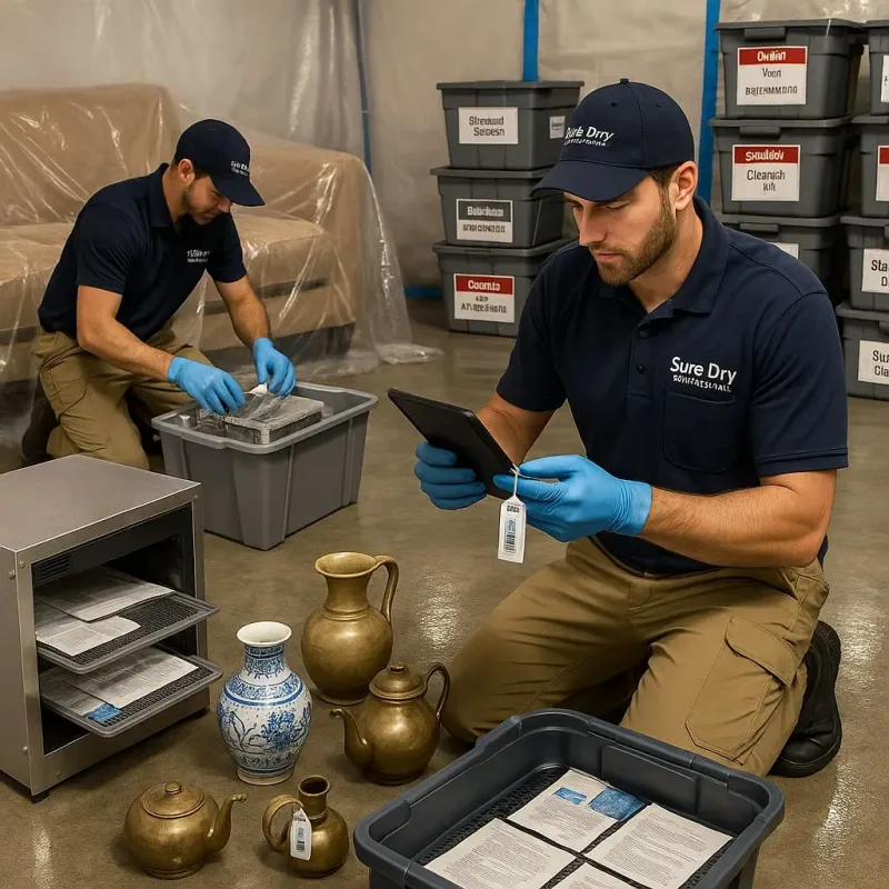 Content Protection and Restoration process in Shamrock, TX